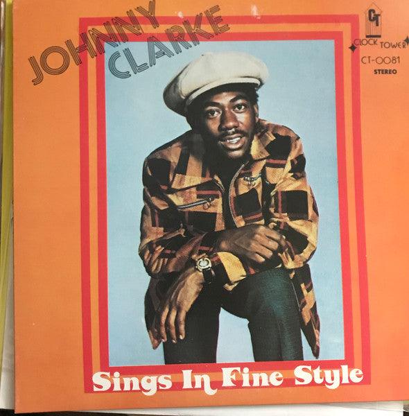 Johnny Clarke - Sings In Fine Style Vinyl Record