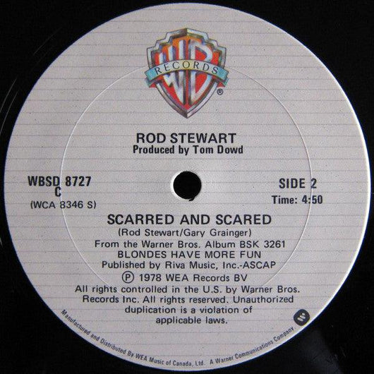 Rod Stewart - Da Ya Think I'm Sexy? Vinyl Record