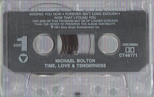 Michael Bolton - Time, Love & Tenderness Vinyl Record