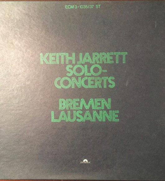 Keith Jarrett - Solo Concerts: Bremen / Lausanne Vinyl Record