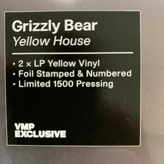 Grizzly Bear - Yellow House