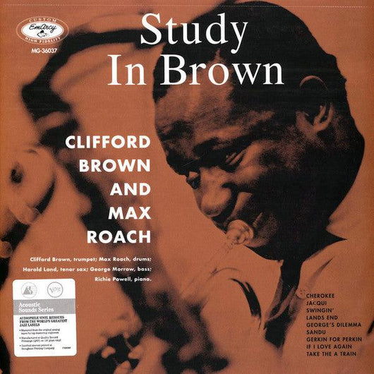 Clifford Brown And Max Roach - Study In Brown Vinyl Record