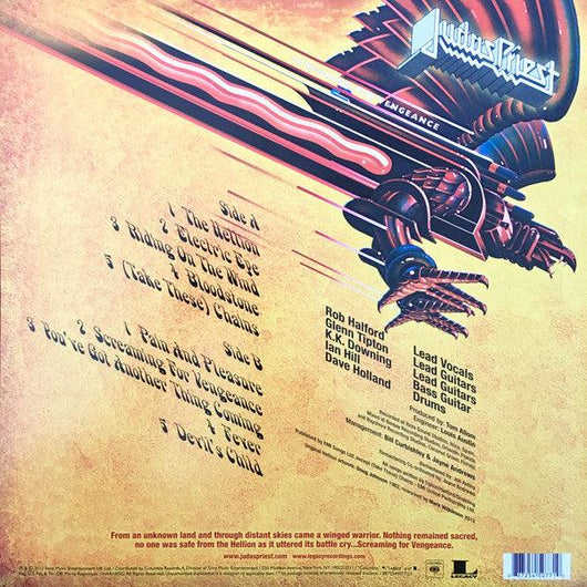 Judas Priest - Screaming For Vengeance Vinyl Record