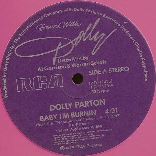 Dolly Parton - Dance With Dolly Vinyl Record