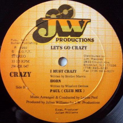 Crazy - Let's Go Crazy Vinyl Record