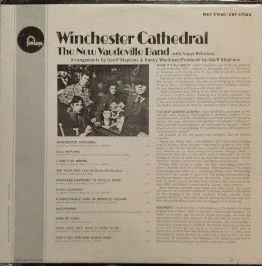 The New Vaudeville Band - Winchester Cathedral Vinyl Record