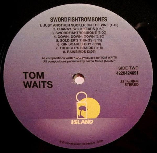 Tom Waits - Swordfishtrombones Vinyl Record