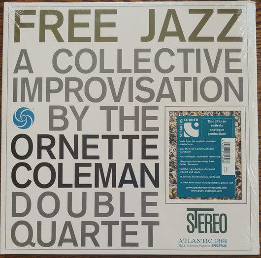 The Ornette Coleman Double Quartet - Free Jazz Vinyl Record