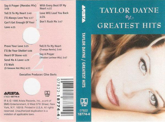 Taylor Dayne - Greatest Hits Vinyl Record
