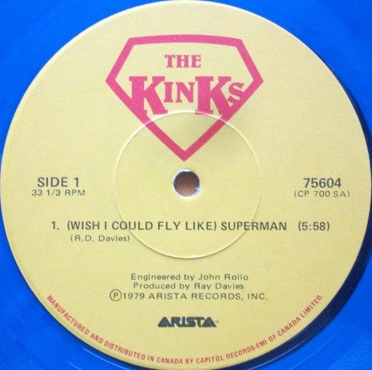 The Kinks - (Wish I Could Fly Like) Superman Vinyl Record