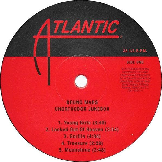 Bruno Mars - Unorthodox Jukebox Vinyl Record