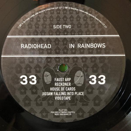 Radiohead - In Rainbows Vinyl Record
