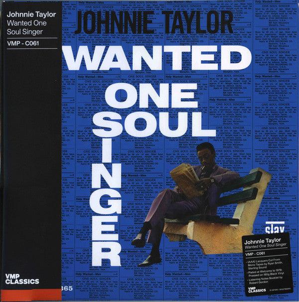 Johnnie Taylor - Wanted One Soul Singer Vinyl Record