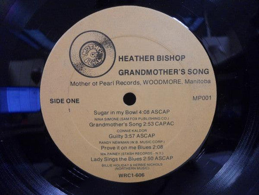 Heather Bishop - Grandmother's Song Vinyl Record