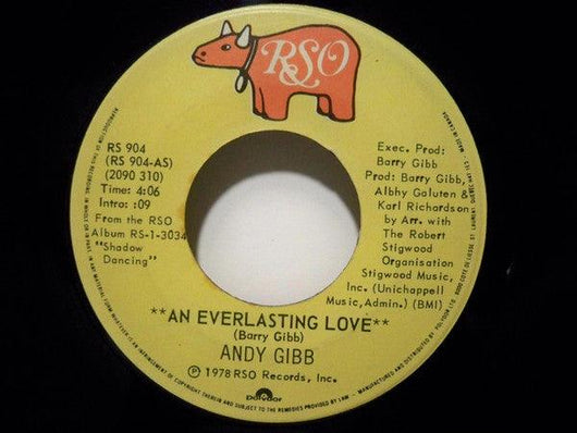 Andy Gibb - An Everlasting Love Vinyl Record