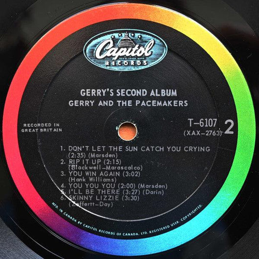 Gerry & The Pacemakers - Gerry's 2nd Album Vinyl Record