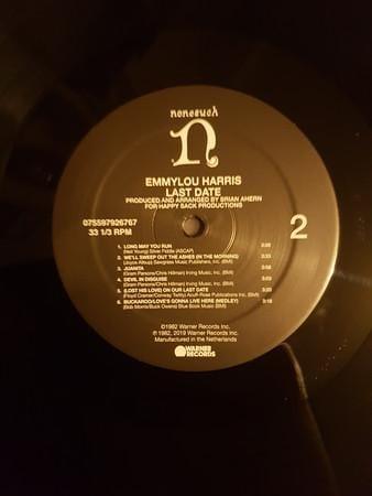 Emmylou Harris - Last Date Vinyl Record